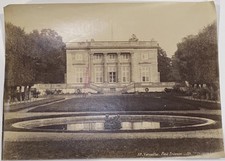Antique Albumen Photo Petit Trianon Versailles France c1870s Architectural picture