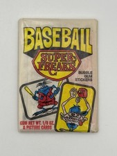 1973 Donruss Baseball SUPER FREAKS One Factory Sealed Wax Pack From BBCE Box picture