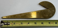 Vintage Brass Center Finder Woodworking Tool / Used picture