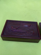 Rectangular Red Stone Seal Set picture