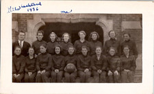 Marceline High School Missouri MO Girls Basketball Team 1930s Vintage Photo picture