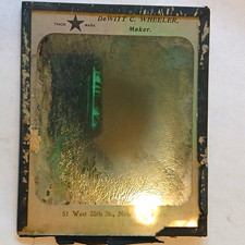 DeWitt C. Wheeler Hand Tinted Magic Lantern Glass Slide 3 1/4 x 4 Waterfall picture