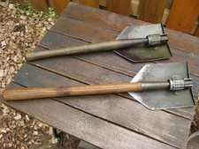 Lot of 2 Vintage US. WW2 Era Ames Entrnching Shovels 1944 & 45 picture