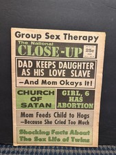 1970 May 25th National Close-Up Newspaper, Church of Satan, Sex Therapy  (10U) picture