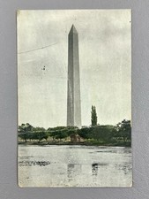 Vintage Washington Monument Washington DC Postcard Posted 1¢ Stamp c1910s picture