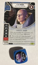 Star Wars Destiny Convergence - Card + Die RARE - Sly Moore #4 picture