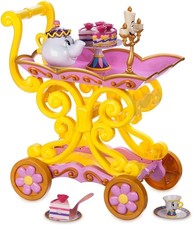 Official Beauty and the Beast Tea Cart Set – Includes Lumiere, Mrs. Potts, Chip, picture