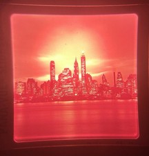 Pana-Vue 35mm Slide New York City Battery Skyline Made In USA 1970 Vintage picture