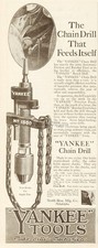 1919 Yankee Tools Chain Drill No 1500 North Bros Mfg Co Vintage Tool Print Ad picture