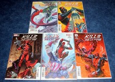 DEADPOOL KILLS the MARVEL UNIVERSE ONE LAST TIME #1 2 3 4 5 1st print A set 2025 picture