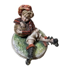 Rare Tiziano Galli Capodimonte Porcelain Figurine - 