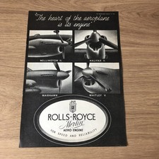 SAIR50 MAGAZINE ADVERT 11X8 ROLLS-ROYCE “MERLIN” AERO ENGINE picture
