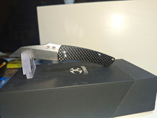 Kansept Little Main Street Carbon Fiber Tanto Plain Edge Liner Lock Pocketknife picture