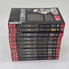 Future Diary Manga English Volume 1-10 Complete Set Series TokyoPop OOP HTF picture