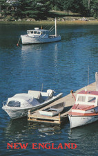 Peaceful Anchorage, New England, Harbor Scene, Postcard a 5561 picture