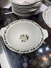 Hall Cameo Rose Lugged Cereal Bowls (9) Available picture