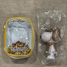 Peanuts Wave 2 Rokimoto Chase Case Snoopy Figure And Leaves Pouch New Open Box picture