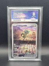 2024 Pokemon TCG Near Mint SVP EN Black Star Promo #123 Teal Mask Ogerpon Ace 8 picture