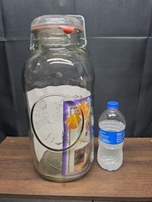 NEW Vintage 1976 Ball Mason Ideal 2 gallon canning jar with correct glass lid picture