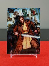 2026 Topps Chrome Galaxy Star Wars Obi-Wan Kenobi On The Run Logofractor /77  picture