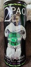 2Pac 2008 Hunid Racks Bay Area Energy Drink Sealed Can Hip Hop Legend Tupac picture