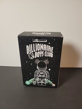 BEARBRICK BILLIONAIRE BOYS CLUB ASTRONAUT BLACK 100% & 400% Medicom BOX ONLY picture