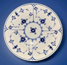 Antique Royal Copenhagen Blue Fluted Plain round Bread Plate, no. 1/300 picture