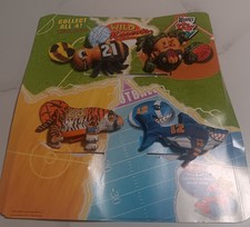 Wendys Kids Meals. Wild Mascots  Display Board picture