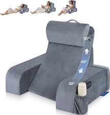 Kayfia Reading Pillow: 30-90° Adjustable, Headrest, Backrest for Bed/Couch picture
