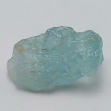 Natural Blue Aquamarine Rough 16.40 Ct 23x13x11 mm - Raw Gemstone For Collection picture