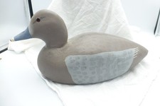 Vintage Artin's Decoys Joe Artin Hand Carved Wood Duck Decoy Milwaukee WI J1 picture