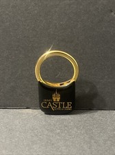VTG Trump's Castle Hotel And Casino Small Key Ring Keychain Donald Trump picture