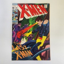 Marvel Comics X-Men #59 Neal Adams Cyclops Jean Grey Scarlet Witch 1969 FN/VF picture