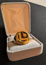 Vintage 1997 DC Direct Legion of Super-Heroes Flight Ring Prop Replica 14K Gold  picture