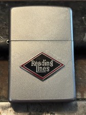 Zippo Lighter Reading Lines Railroad picture