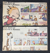 1986 BEST OF CALVIN AND HOBBES 13x8