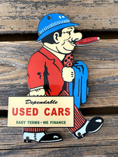 VINTAGE Dependable USED CARS DEALERSHIP 9.75x7