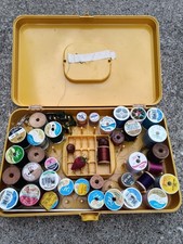 Vintage Sewing Kit String Needles Pin Cousin Box Included picture
