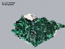 Malachite Ps. Azurite — Milpillas Mine, near Nacozari, Sonora, Mexico picture