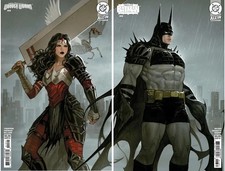 ABSOLUTE WONDER WOMAN #15 ABSOLUTE BATMAN #16 (LEIRIX LI CONNECTING VARIANT SET) picture