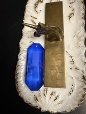 Cobalt Blue K9 Crystal Chandelier Prism 3