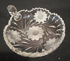 McKee Glass Company Innovation #410 Antique Handled Nappy circa 1918 picture