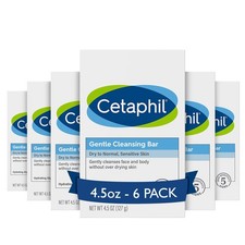 Cetaphil Gentle Cleansing Face And Body Bar 4.5 Oz Bar Pack Of 6 Nourishing picture