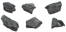 6PK Raw Hornblende Rock Specimens, 1