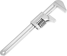 9in Automotive Wrench, 3in Wide Jaw for Construction and Machine Repair picture