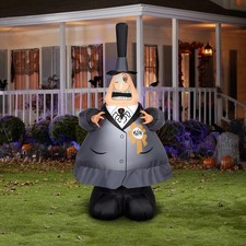 7 FT ANIMATED MAYOR FROM NIGHTMARE BEFORE CHRISTMAS AIRBLOWN INFLATABLE picture