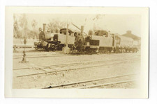 Kingston Jamaica RPPC Postcard Government Railway RR Steam Engines 4&3 1936 picture