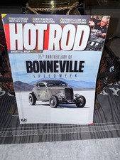 Hot Rod Magazine January 2024 75th Anniversary Bonneville Speed Week picture