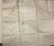 Folded Army Map Service Canary Islands Intelligence Detail Info Chart WW2? picture