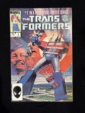 The Transformers #1 (Marvel Comics 1984)First Team app of Autobots & Decepticons picture
